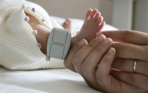 pulseira eletronica para bebe